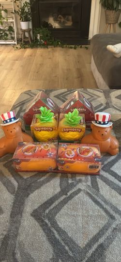 Viral Squeezy Squishy Toy Lot