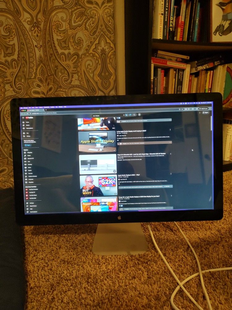 Apple Thunderbolt Display 27" (2569*1440) Thunderbolt|Magsafe