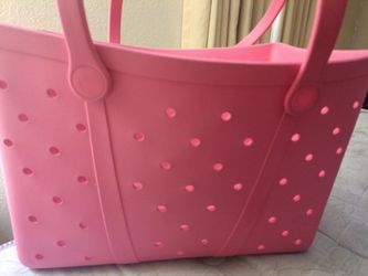 Hot pink tote