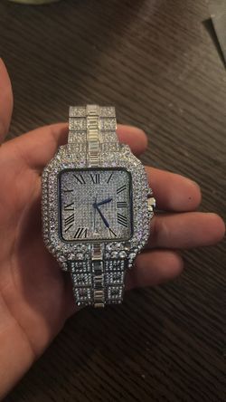 Moissanite Cartier watch