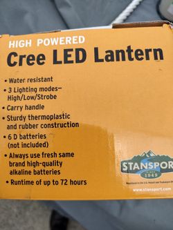Cree High Powered Lantern 