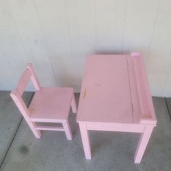 Desk And Chair