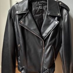 Forever 21 Faux Leather biker