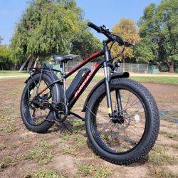  Fat Tires Mountain Electric Bike 