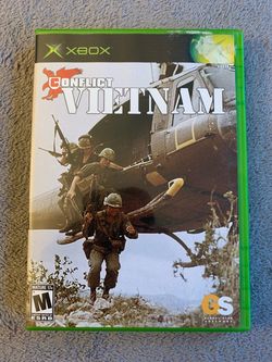 Conflict Vietnam Original Xbox Video Game Global Star Software Pivotal Games