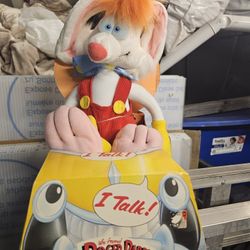 1988 Who Framed Roger Rabbit 17" Inch Tall Plush Doll Playskool (New )