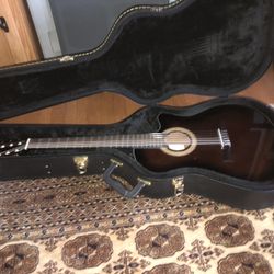 Ibanez Thinline Nylon String Electric Guitar 