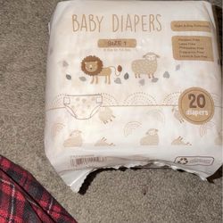 Size 1 diapers