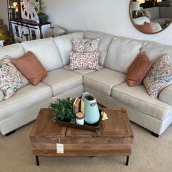 Sectional In Stock For Immediate Delivery 