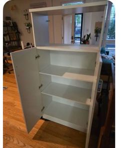 White cabinet