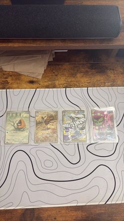 4 Japanese Pokemon Cards