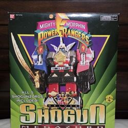 Bandai 1995 Power Rangers Deluxe Shogun Megazord
