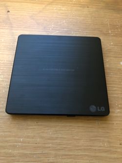 Slim portable dvd reader writer
