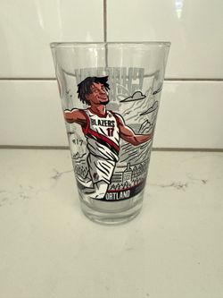 Shaedon Sharpe Blazers Glass