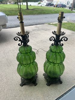 Pair of Vintage Antique Lamps