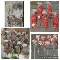 Crafters dream bundle of flowers and formative accessories brand new never used 