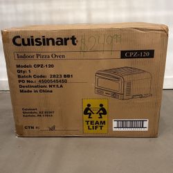 CUISINART INDOOR PIZZA OVEN