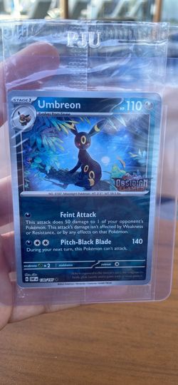 Umbreon scarlet & violet obsidian flames