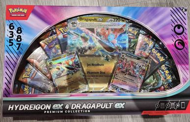 Brand New Pokemon Hydreigon Ex & Dragapult Ex Premium Collection