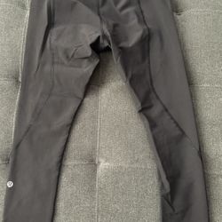Lululemon Reflective leggings, Black, Size 8 