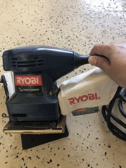 RYOBI 1/4 Sheet Sander - Great Condition - $25