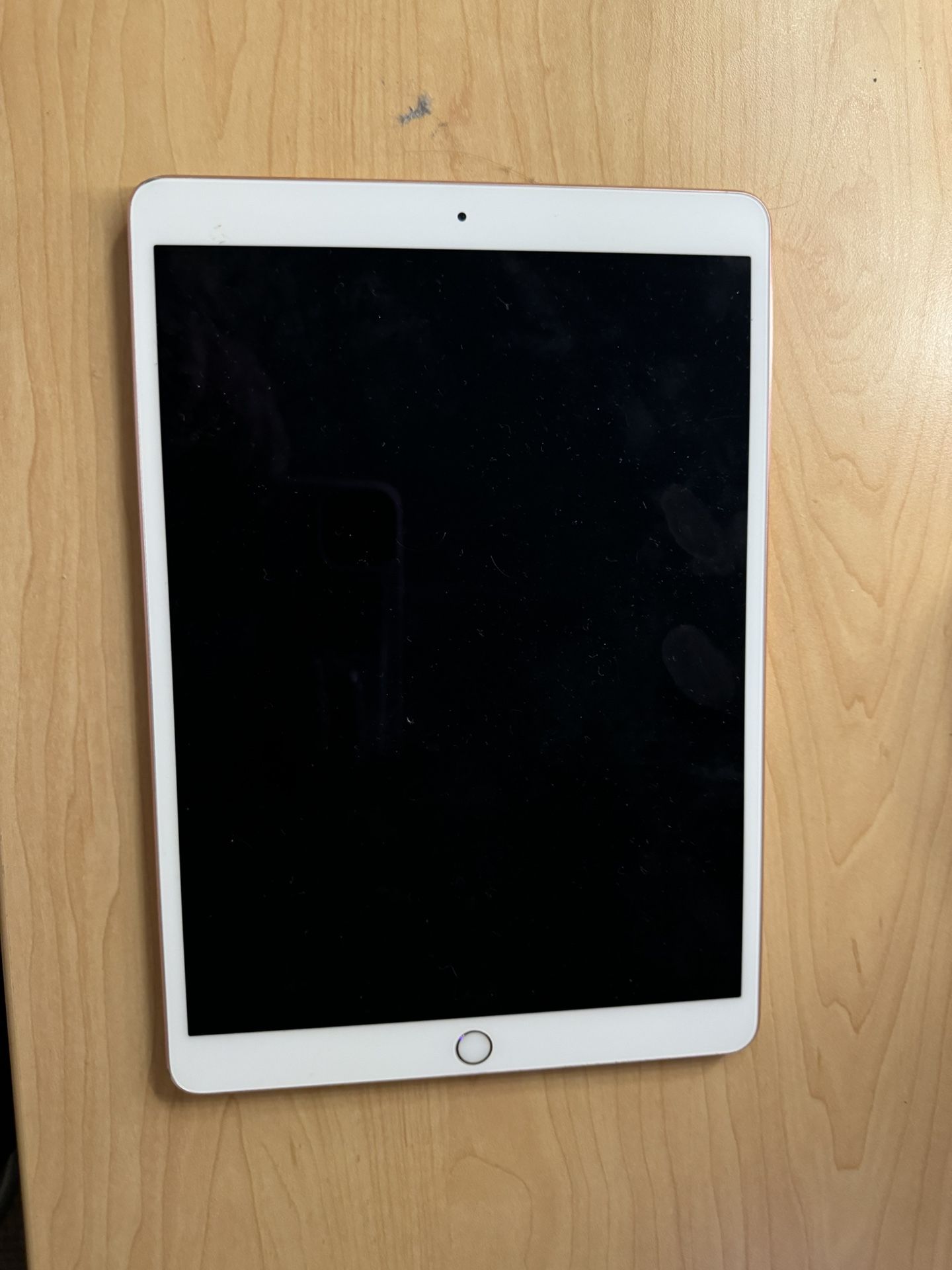 iPad With Line Going Down The Middle 