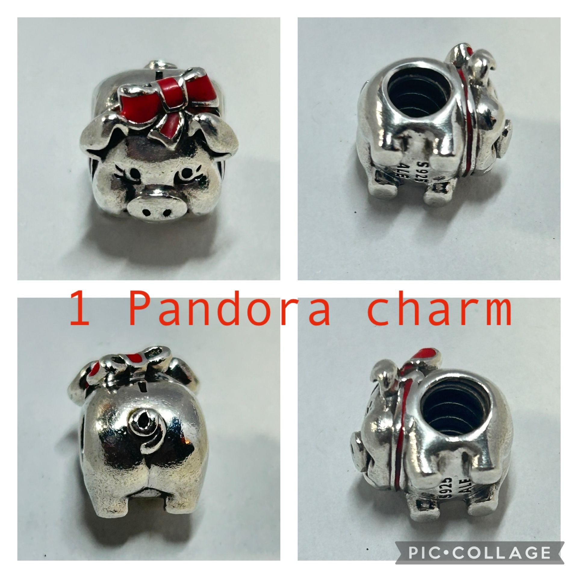 1 Pandora Lucky Pig Charm