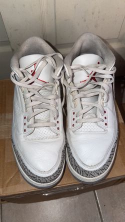 Air Jordan 3 White Cement Reimagined Size 13