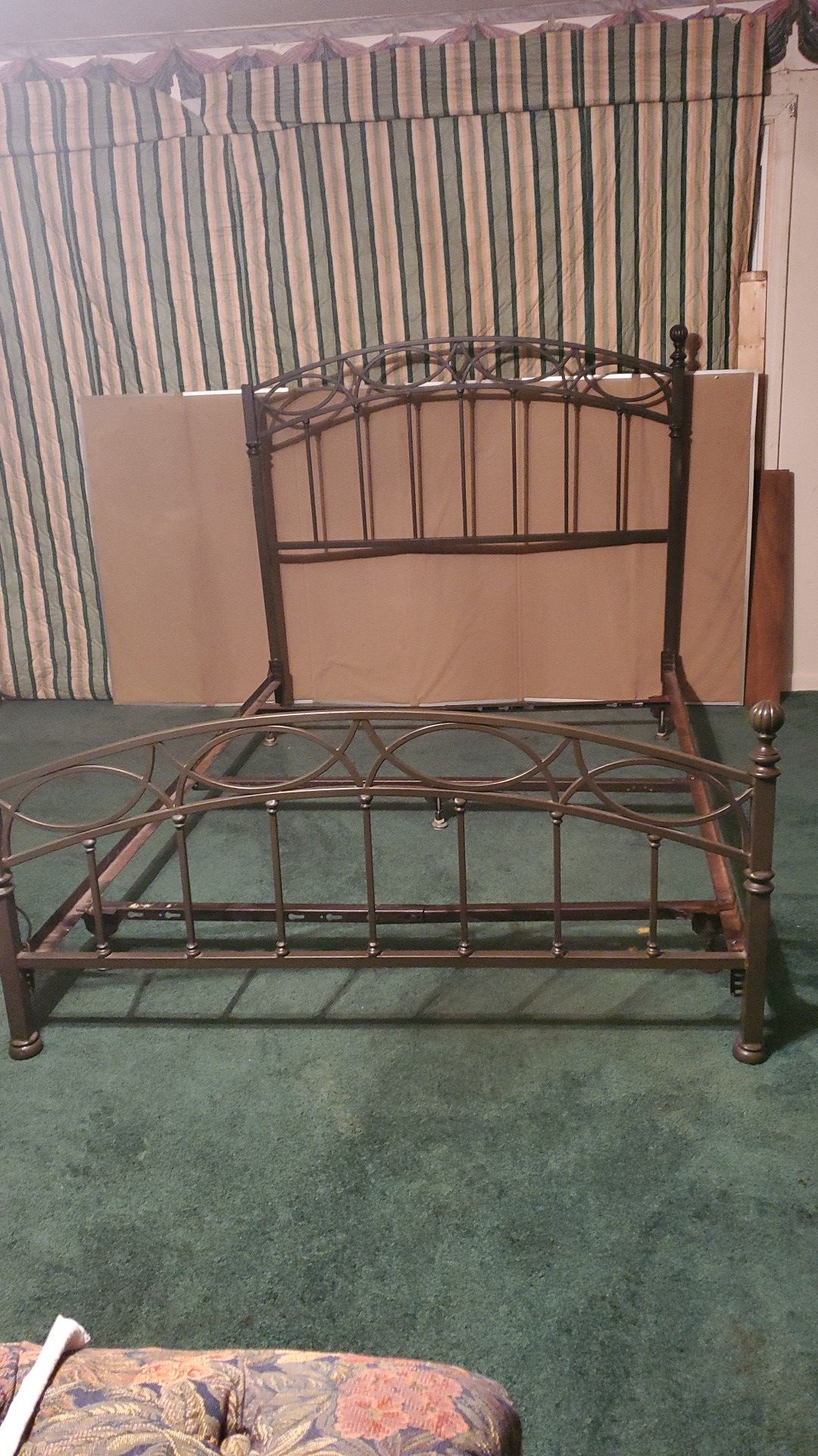 Queen Bed frame metal