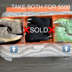 FOG 1. 2 Pairs $500 Size 11