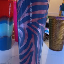 Zebra Starbucks Cup 