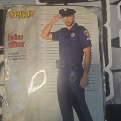 Police officer adult medium