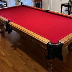8ft Pool Table Set