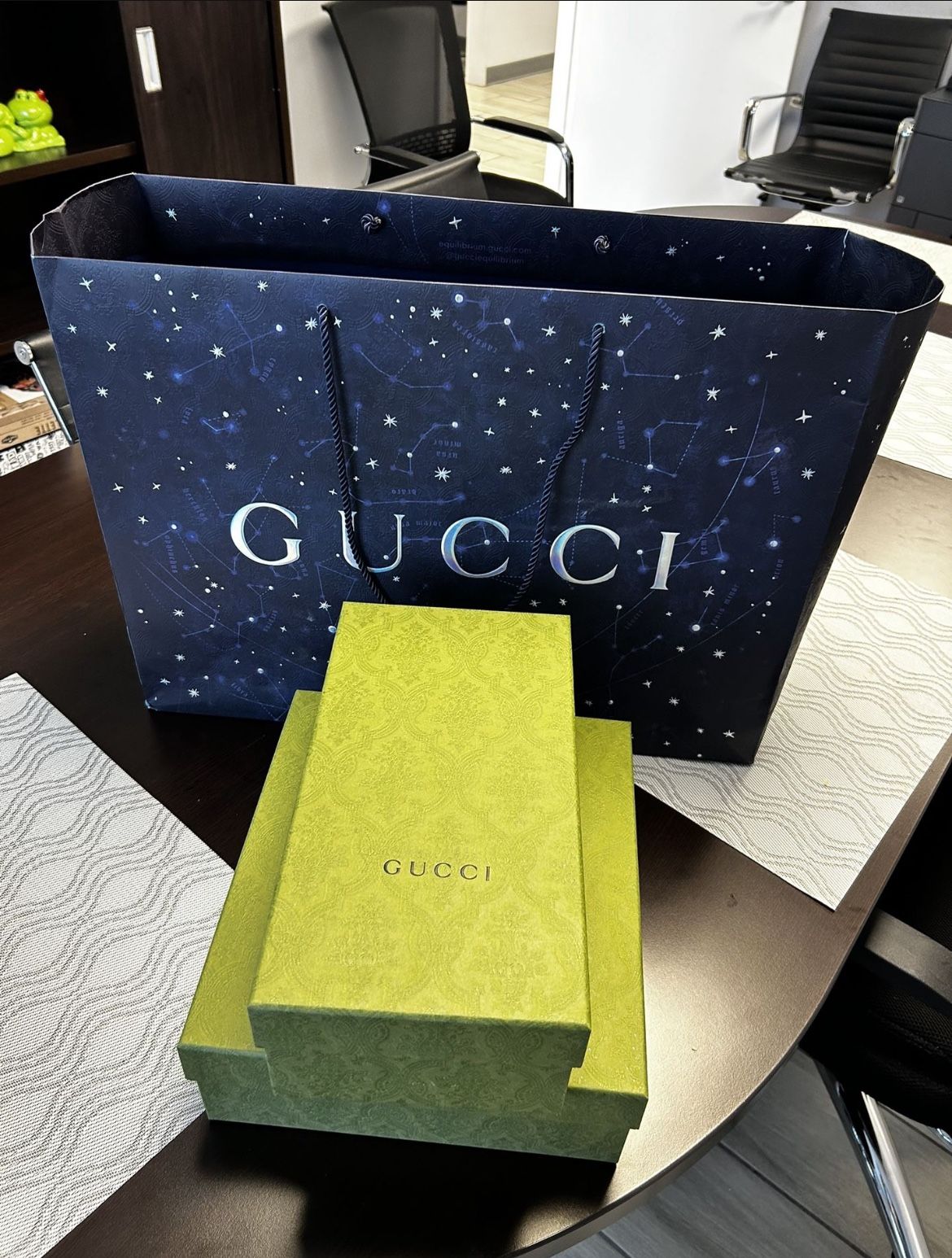 Gucci Bag & Boxes