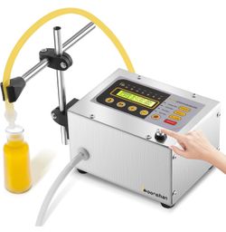 Liquid Filling Machine 2-118 Oz Bottle Filler Machine