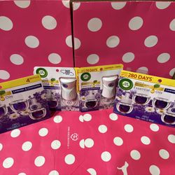 AIR WICK ESSENTIAL OIL BUNDLE.