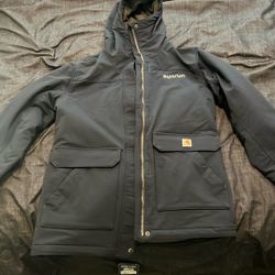 Navy Blue Women’s Rain Jacket, Medium