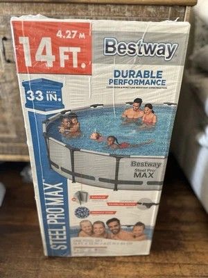 14 ft Bestway Pool with Filter Pump,  New in Box 