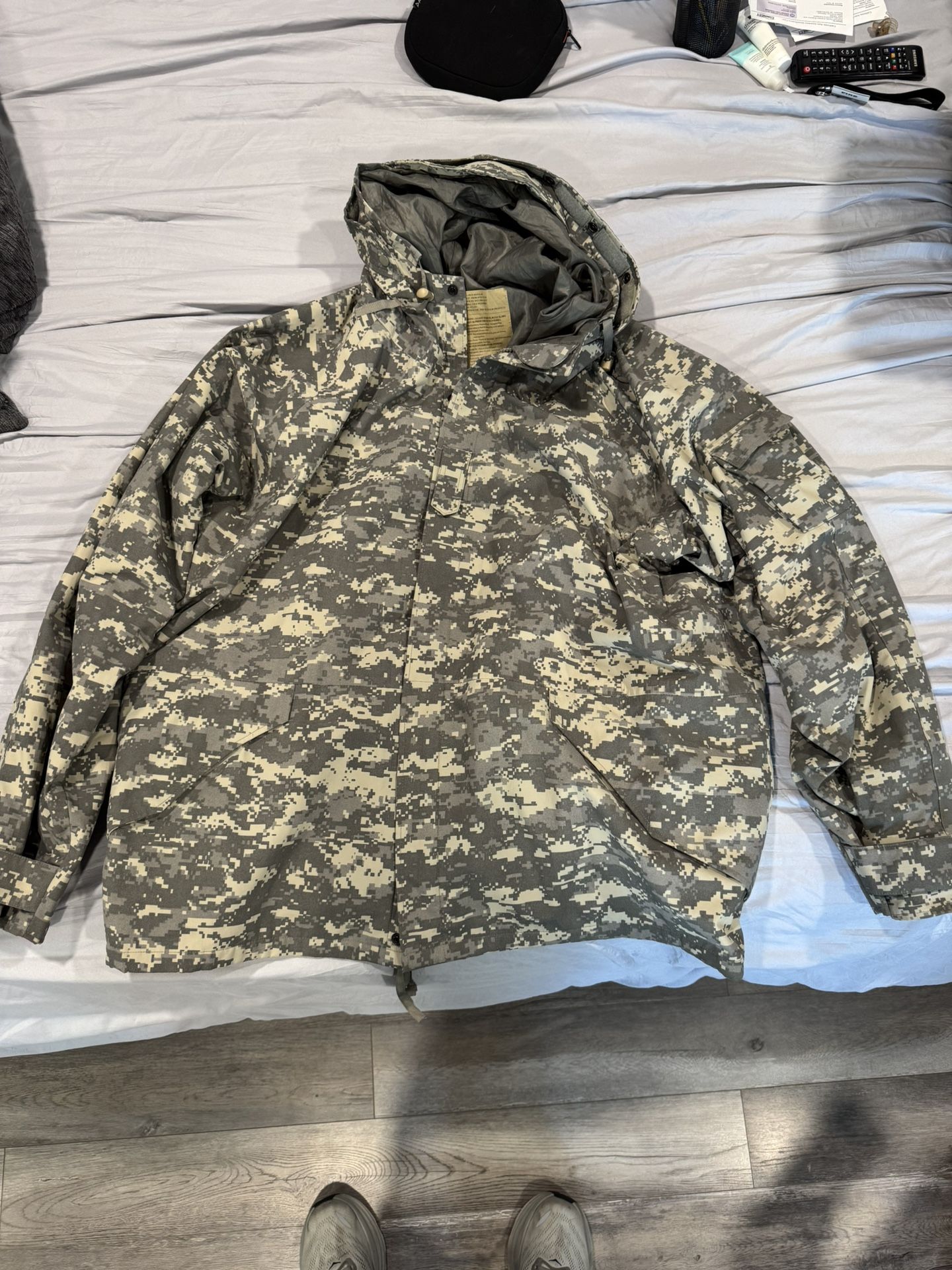 XXL Military Digital Camo Gortex jacket