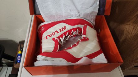 White/Red Rival Rsx Prospect Boxing Shoes