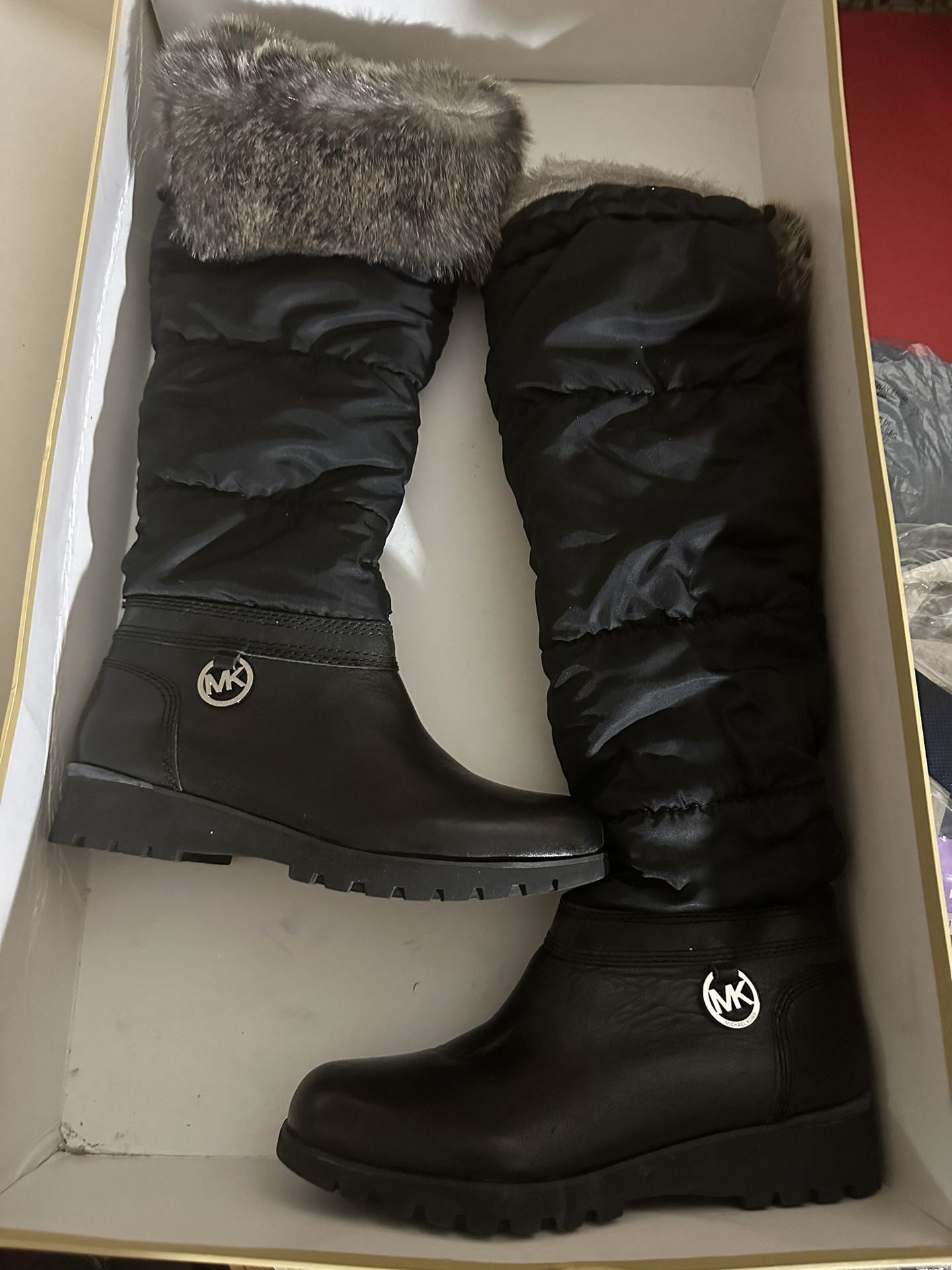 Michael Kors Leather Boots 