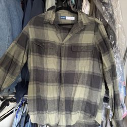 Green Plaid Flannel