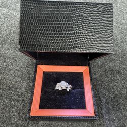 10k Natural Diamonds Engagement Wedding Ring Set