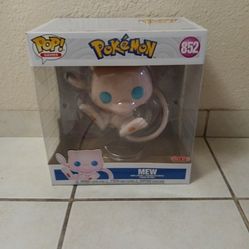 Jumbo 10 inch Pokemon Funko Pop! Mew #852 Target Exclusive. 