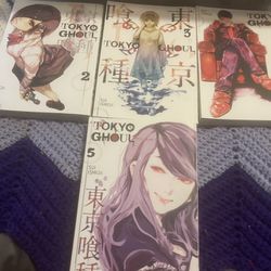 Tokyo Ghoul Manga 2-5 