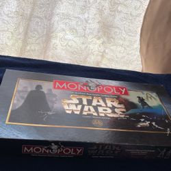 VINTAGE STAR WARS MONOPOLY CLASSIC TRILOGY EDITION BOARD GAME 1997 Complete Set