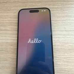 iPhone 15 Pro, Blue Titanium, 256GB, Unlocked 