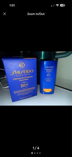 New Shiseido   Ultimate Sun Protector Clear Stick SPF 60+