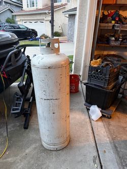 Large propane bottle