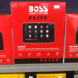 Boss Elite 10 Inch Apple CarPlay And Android Auto Stereo 